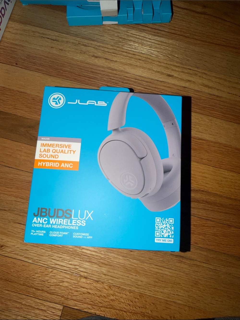 JLab LUX ANC Wireless Over-Ear Headphones - Mauve